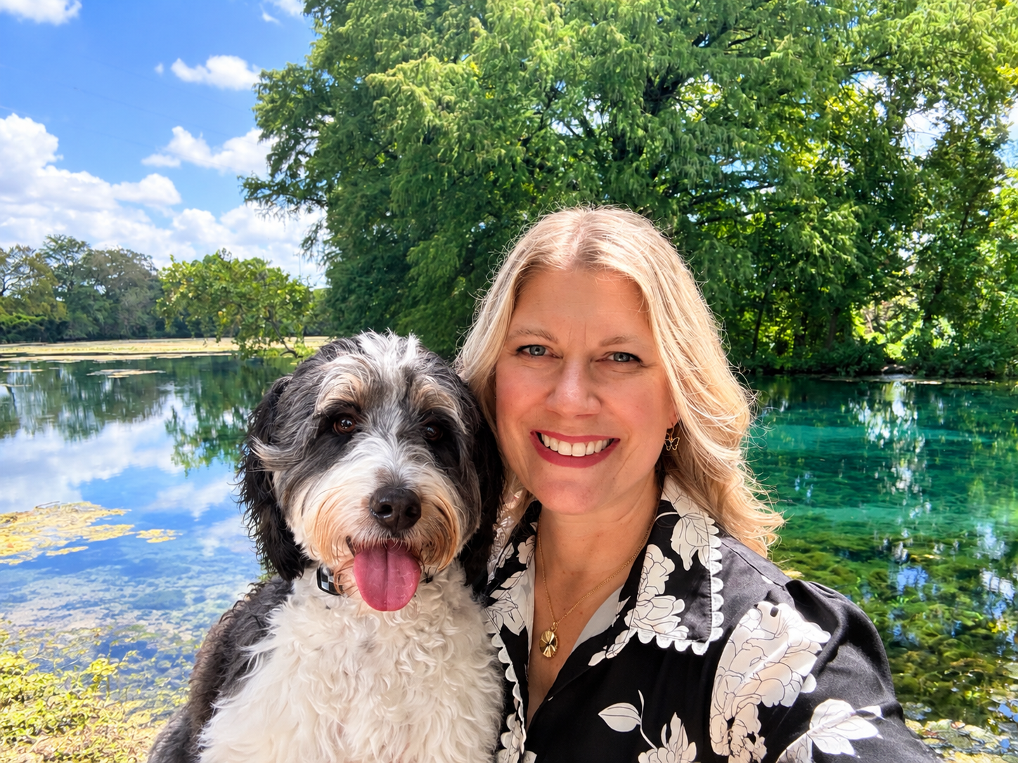 Portrait of Scout and Lisa